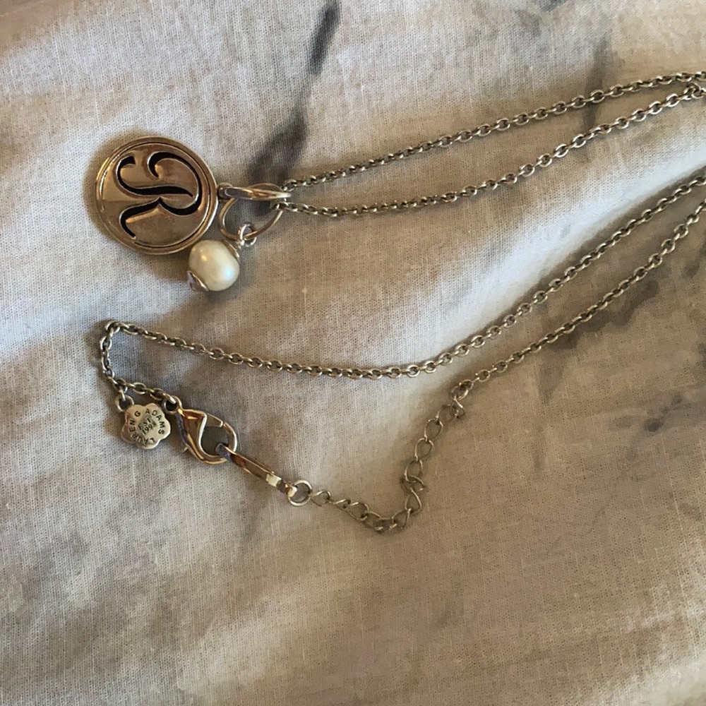 Initial necklace